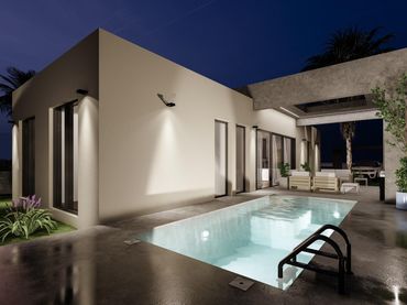 Chalet con piscina en venta en Campo de Murcia