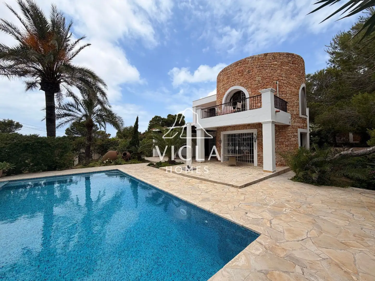 Vista exterior de Casa o xalet de lloguer en Sant Josep de sa Talaia amb Aire condicionat, Calefacció i Terrassa