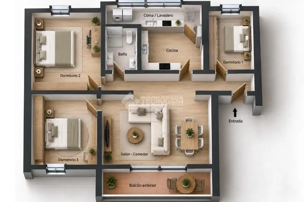 Flat for sale in Viladecans  with Balcony