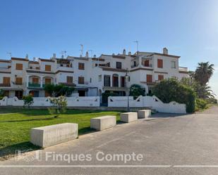 Exterior view of Single-family semi-detached for sale in Roda de Berà  with Heating, Private garden and Terrace