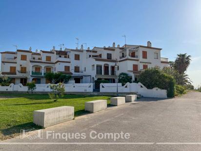 Exterior view of Single-family semi-detached for sale in Roda de Berà  with Heating, Private garden and Terrace