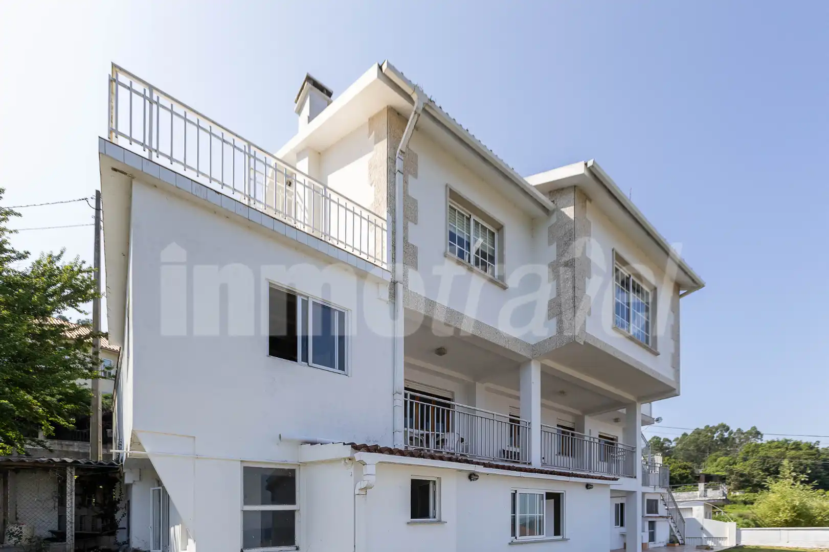 Vista exterior de Casa o chalet en venta en Sanxenxo con Calefacción, Jardín privado y Terraza