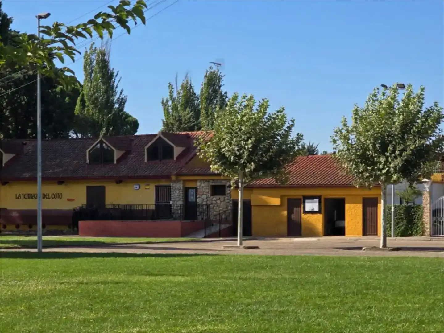 Vista exterior de Residencial en venda en Viana de Cega