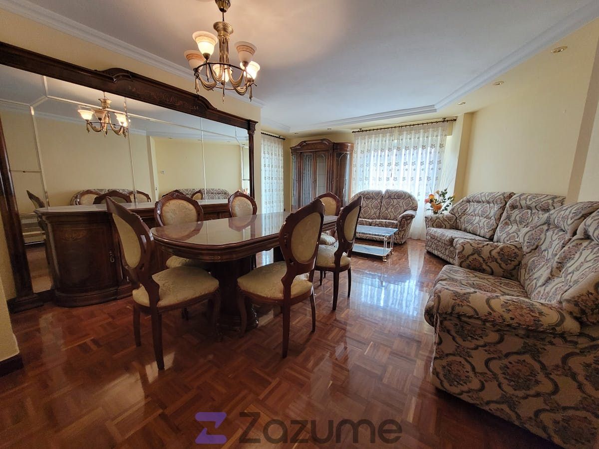 Comedor de Piso de alquiler en Valladolid Capital con Calefacción, Parquet y Terraza