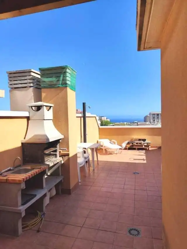 Terrassa de Casa adosada en venda en San Isidro