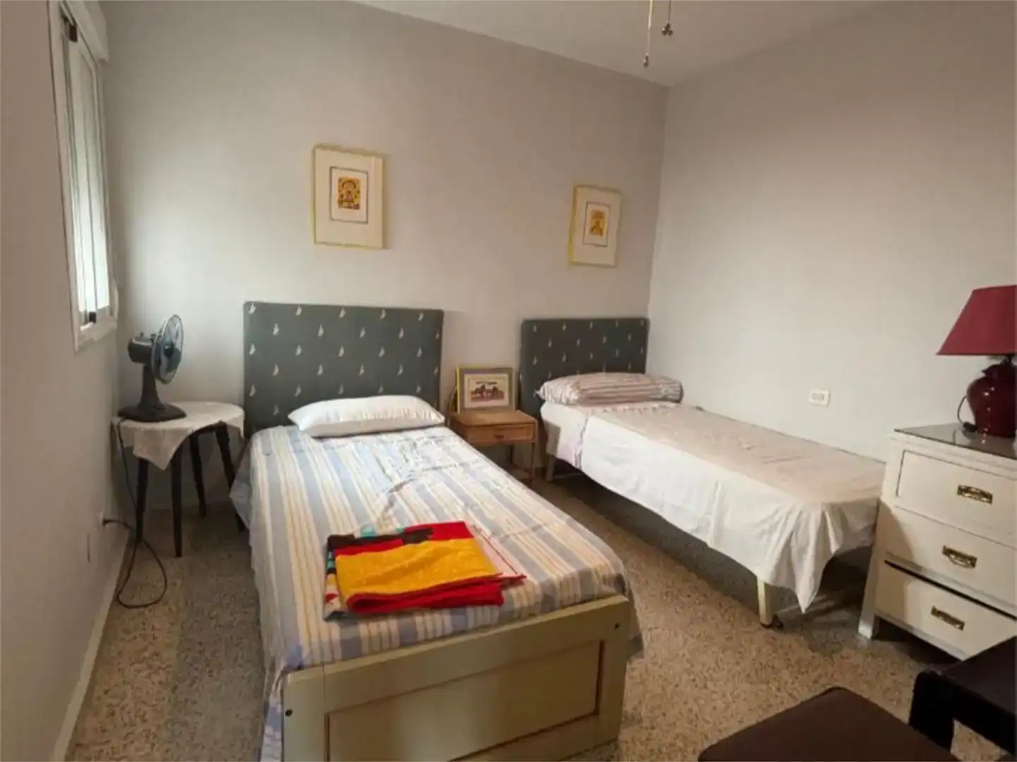 Schlafzimmer von Wohnung zur Miete in Motril mit Klimaanlage, Parkett und Möbliert