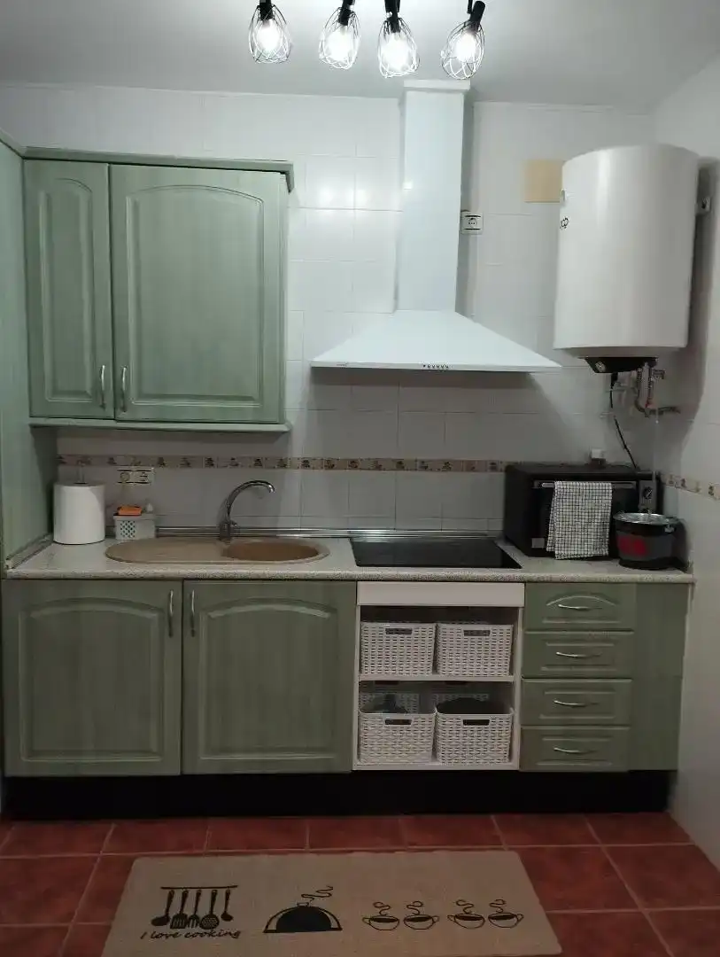Kitchen of Flat for rent in Benaocaz  with Furnished, Oven and Microwave