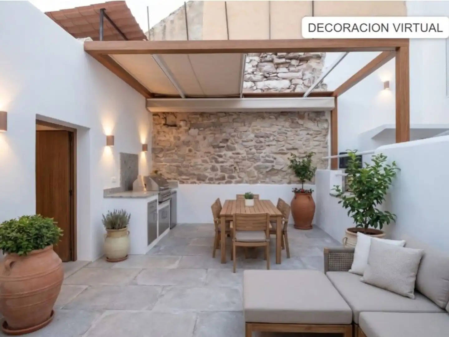 Terrace of Country homes for sale in Gátova