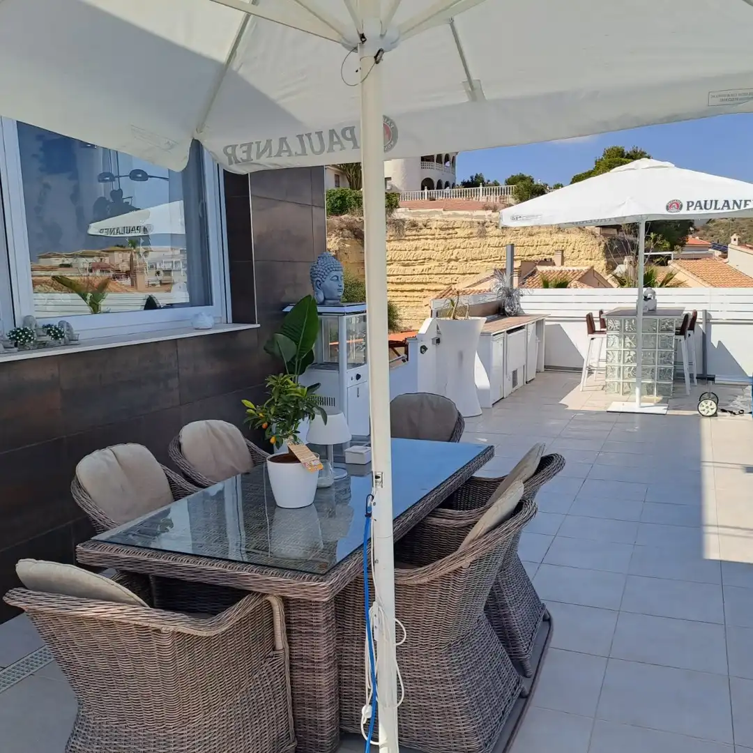 Terrassa de Casa o xalet en venda en Rojales amb Aire condicionat, Jardí privat i Terrassa