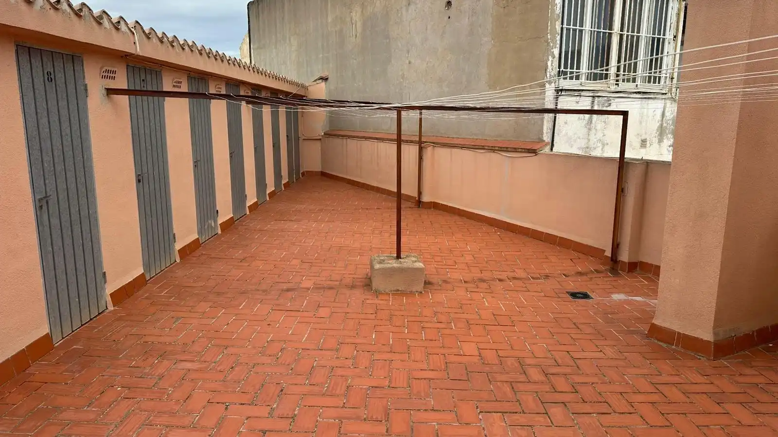 Terrasse von Wohnungen zum Verkauf in Castellón de la Plana / Castelló de la Plana mit Abstellraum, Möbliert und Balkon