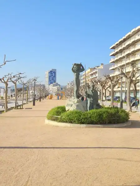 Vista exterior de Piso de alquiler en Palamós con Aire acondicionado, Calefacción y Parquet