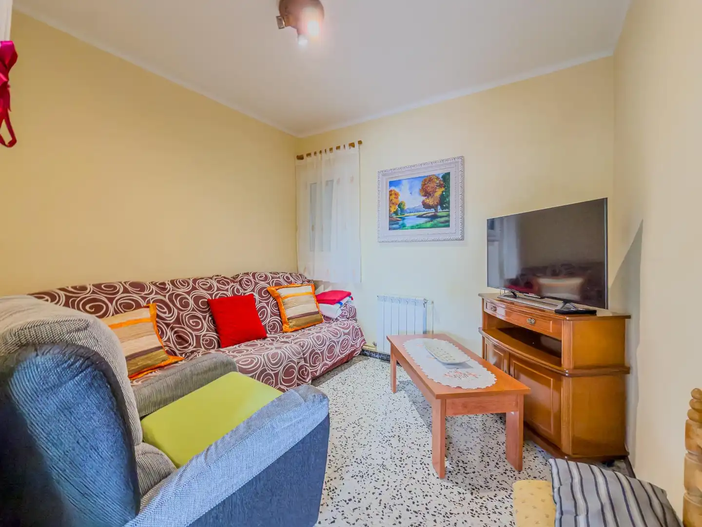 Wohnzimmer von Wohnung zum Verkauf in Terrassa mit Heizung