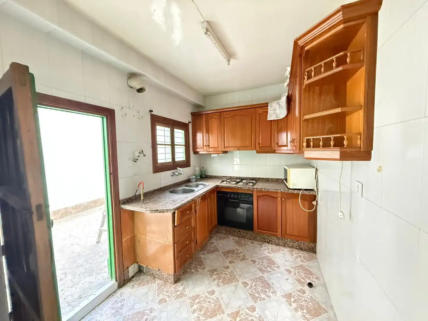 Cocina de Casa o chalet en venta en Alameda con Trastero, Amueblado y Balcón