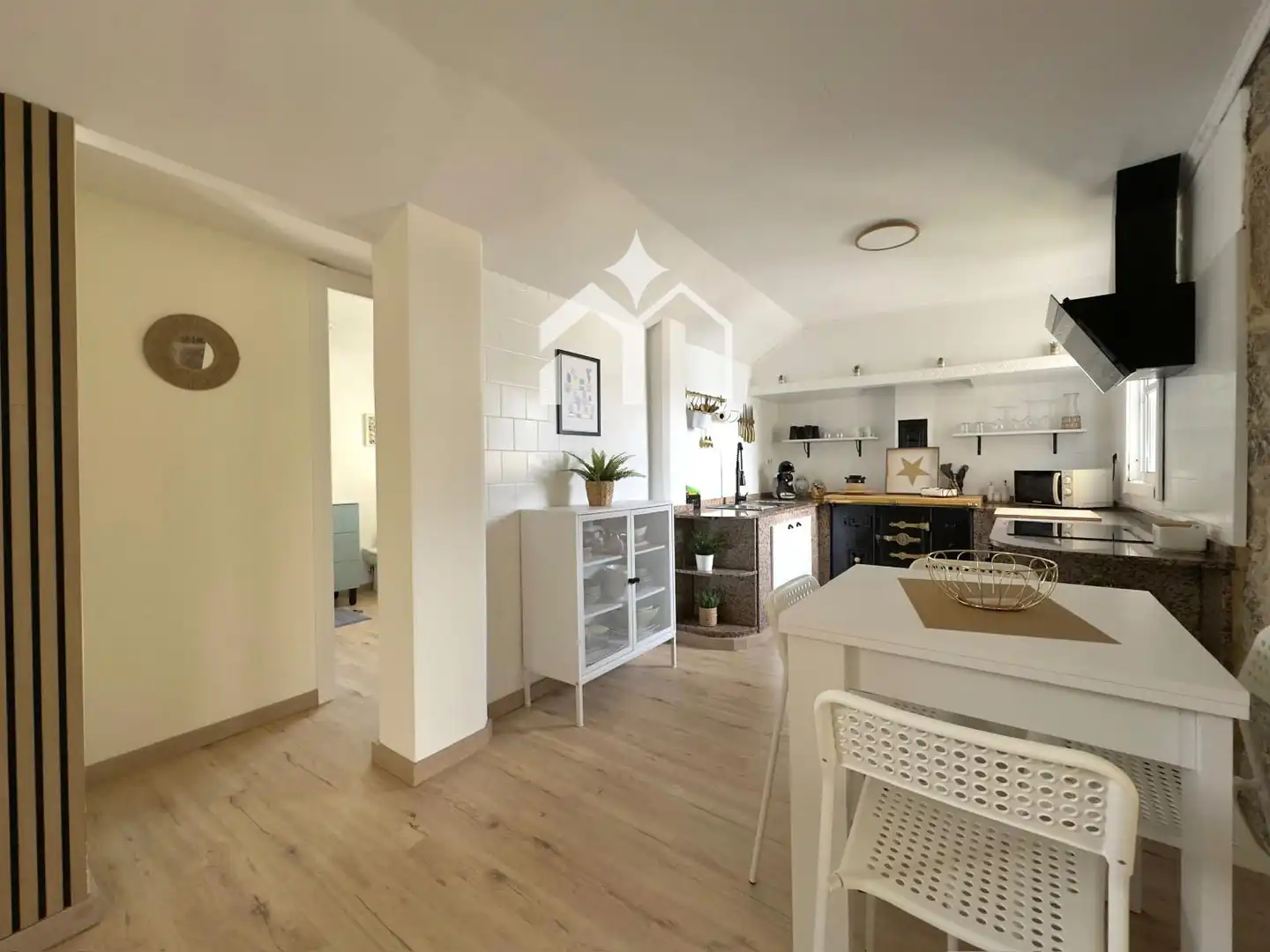 Kitchen of Houses for sale in Moaña  with Heating, Private garden and Parquet flooring