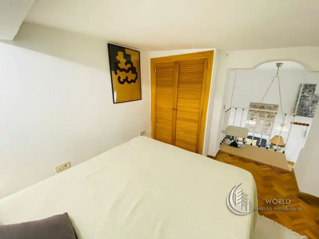 Bedroom of Duplexes for rent in Madrid  with Air Conditioner, Heating and Furnished