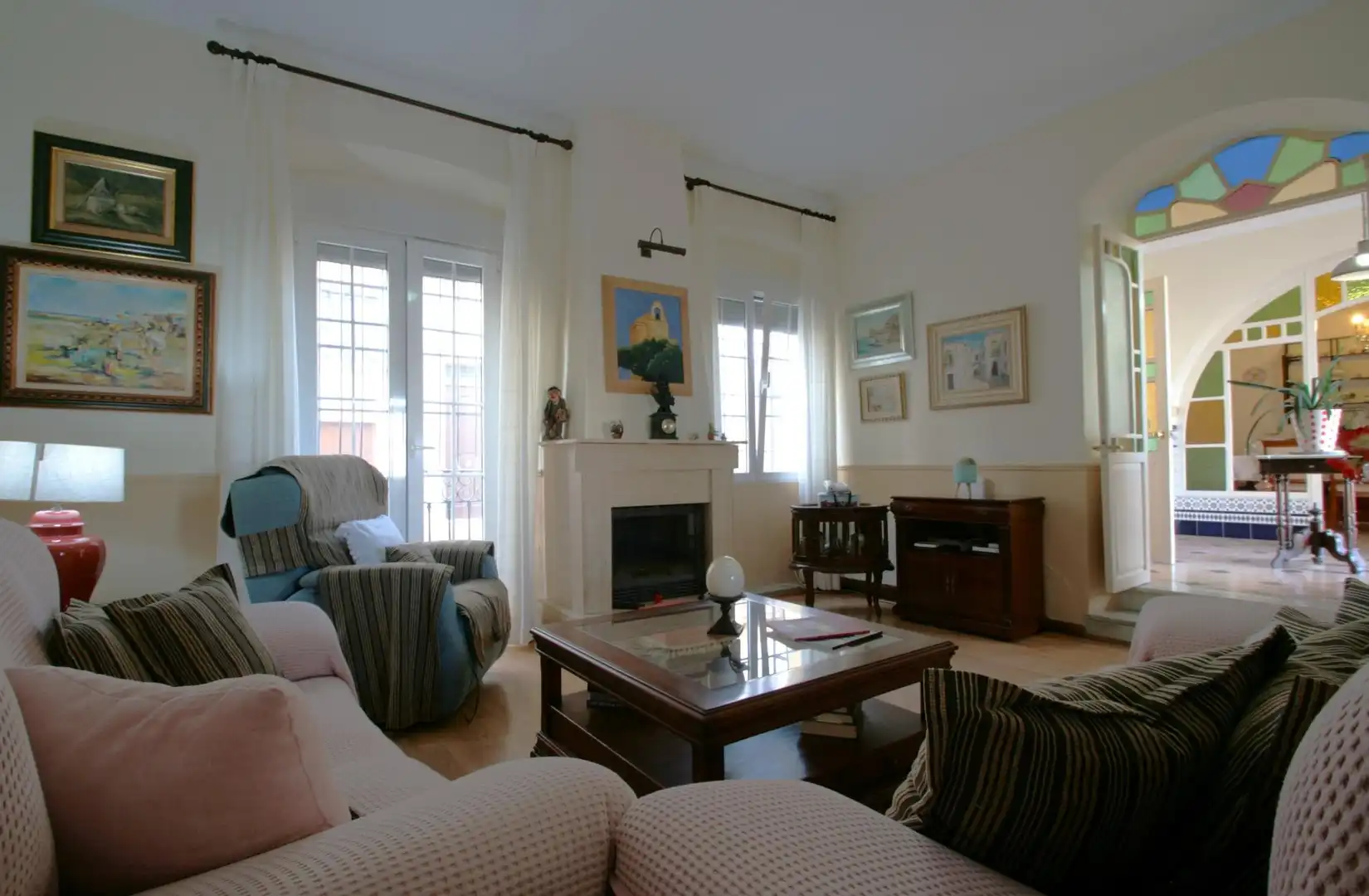Wohnzimmer von Haus oder Chalet zum Verkauf in Níjar mit Heizung, Terrasse und Abstellraum