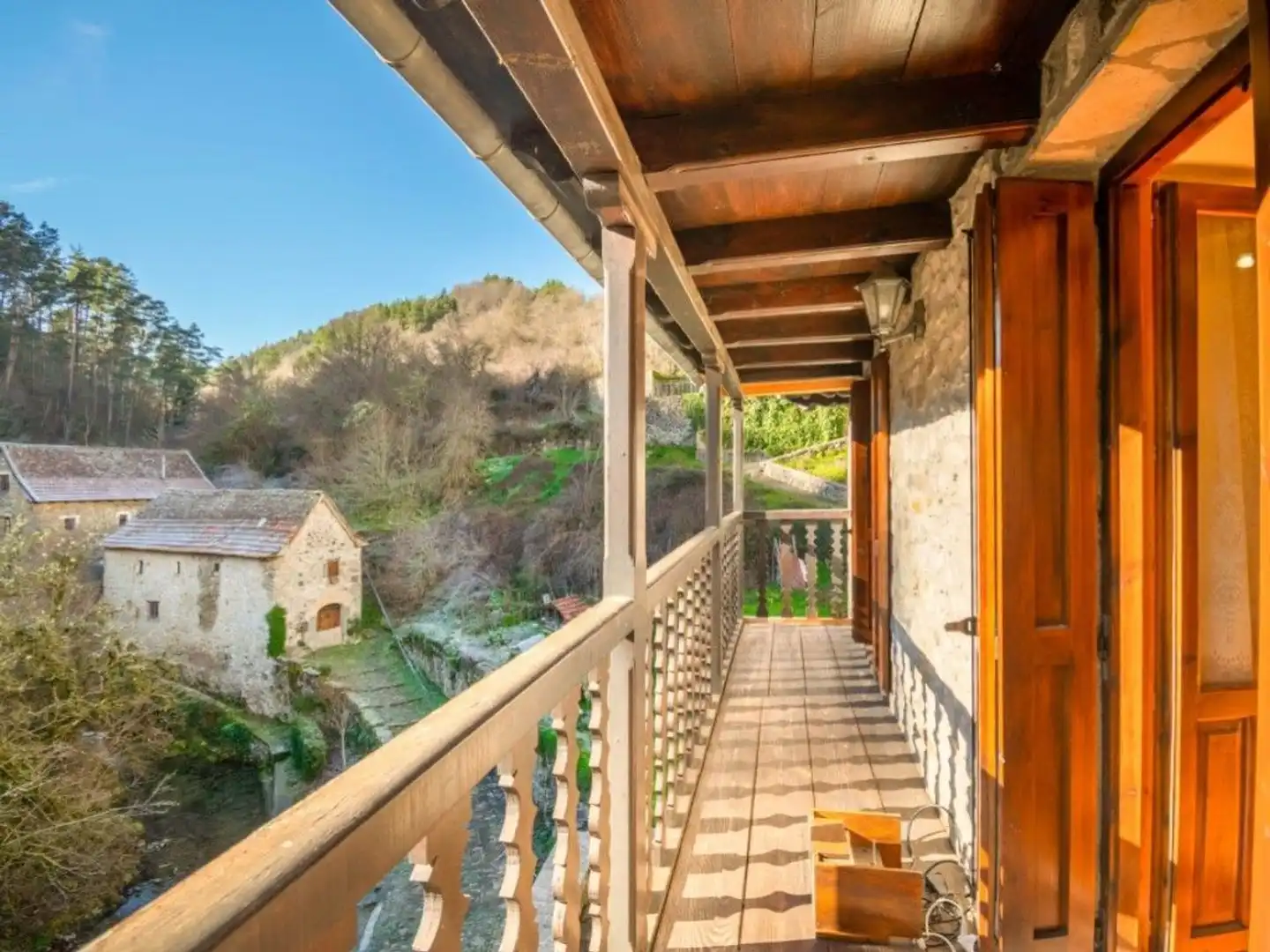 Balcony of Country homes for sale in Uztárroz / Uztarroze