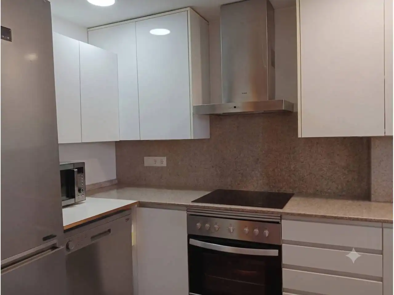 Cocina de Piso en venta en Gironella con Calefacción, Jardín privado y Parquet