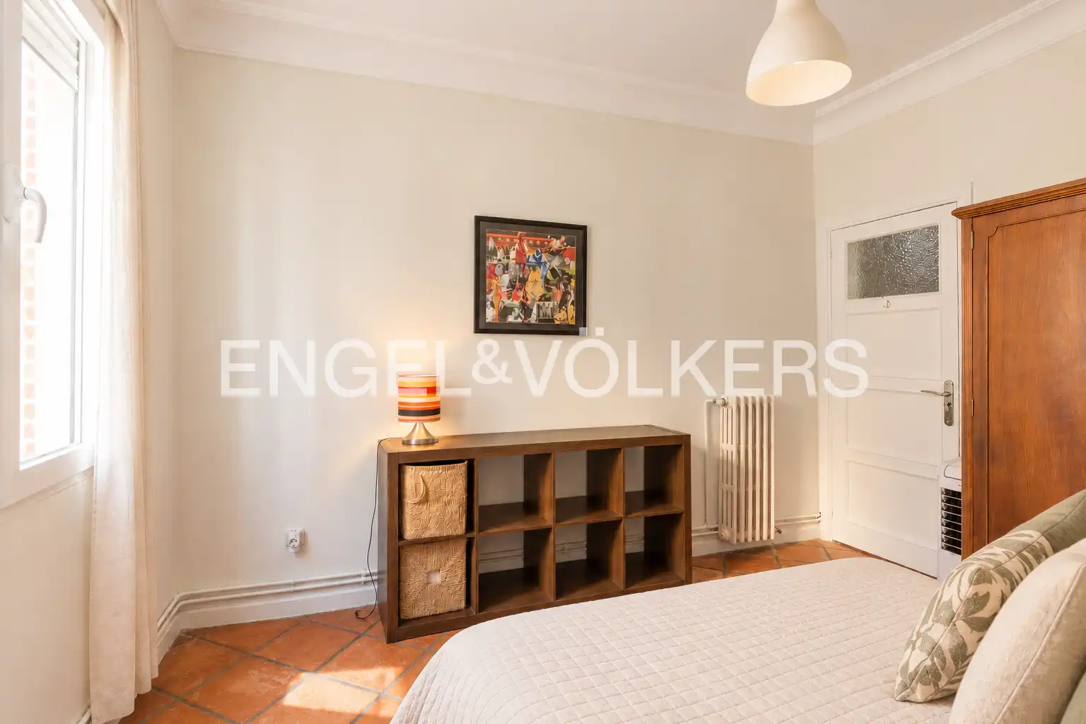 Habitación de Piso de alquiler en Madrid con Aire acondicionado, Calefacción y Amueblado