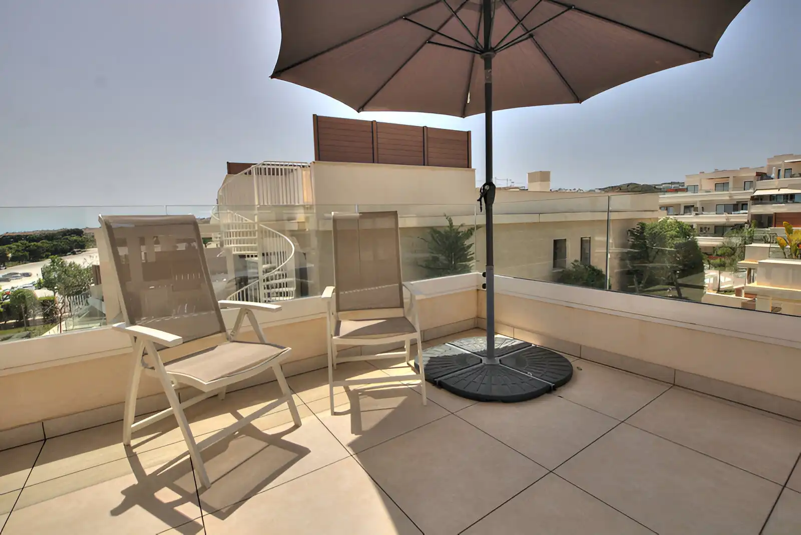 Terrassa de Àtic en venda en Mijas amb Aire condicionat, Terrassa i Piscina