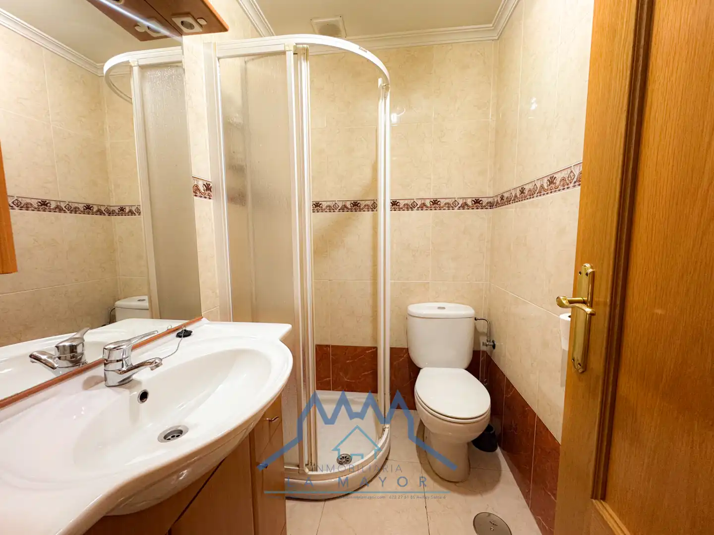 Bathroom of Flat for rent in Ciudad Real  with Air Conditioner, Terrace and Furnished