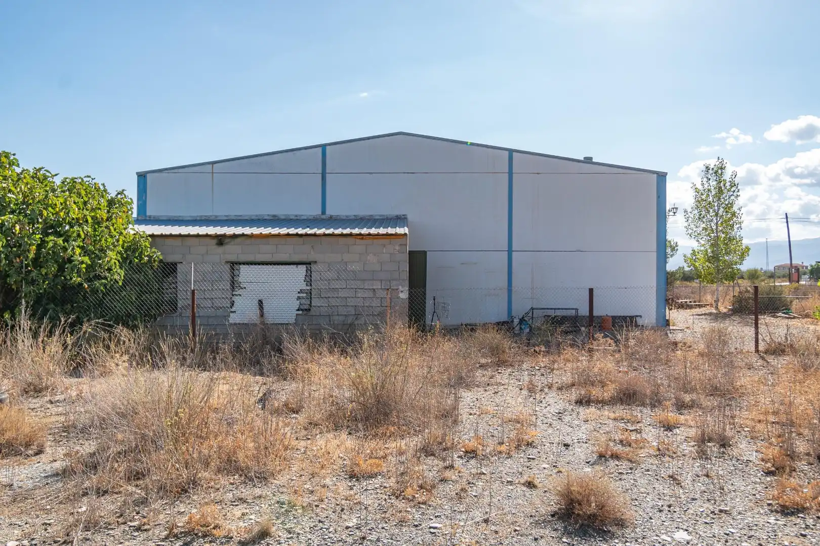 Vista exterior de Nave industrial en venta en Cogollos de Guadix
