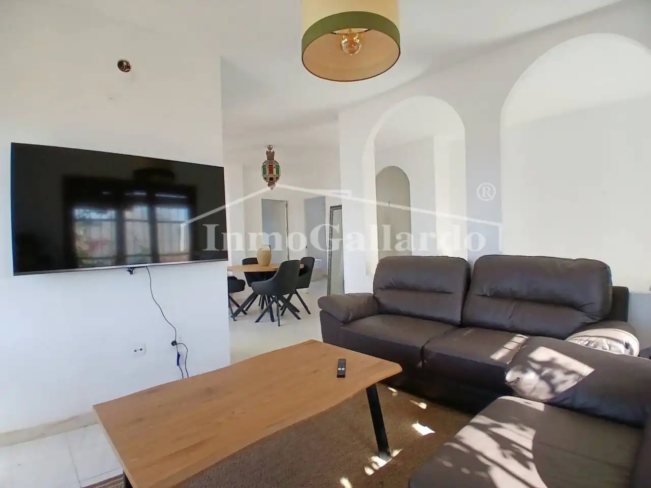 Living room of Flat for rent in Málaga  with Terrace and Furnished