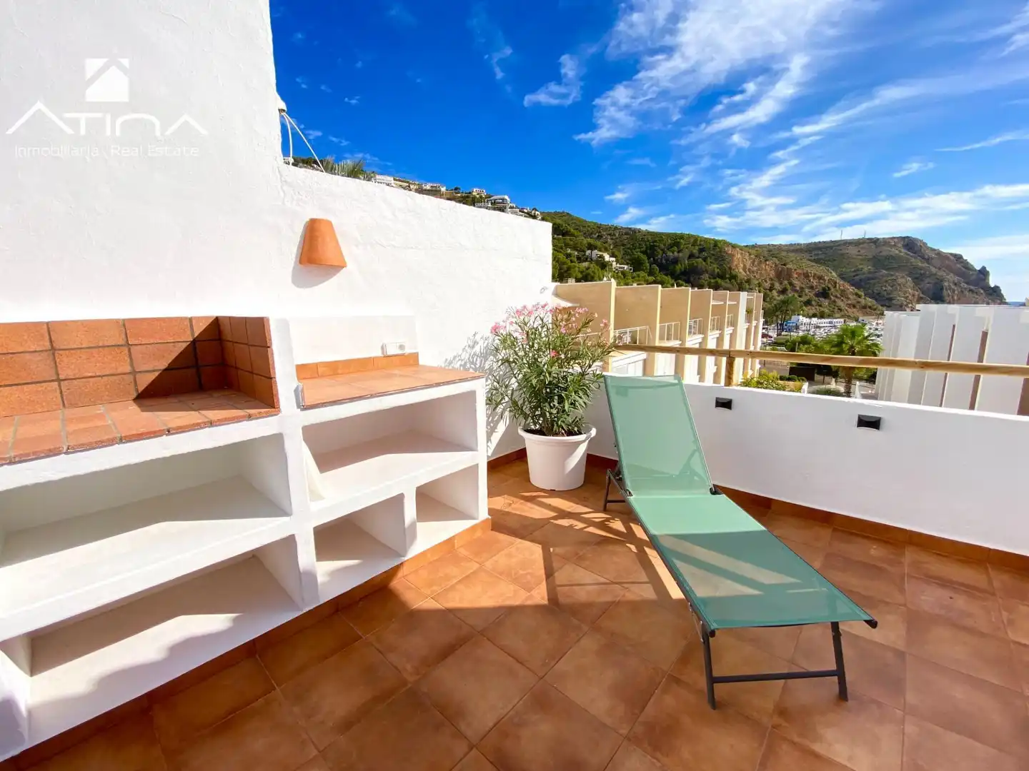 Terraza de Dúplex en venta en Jávea / Xàbia con Calefacción, Terraza y Amueblado
