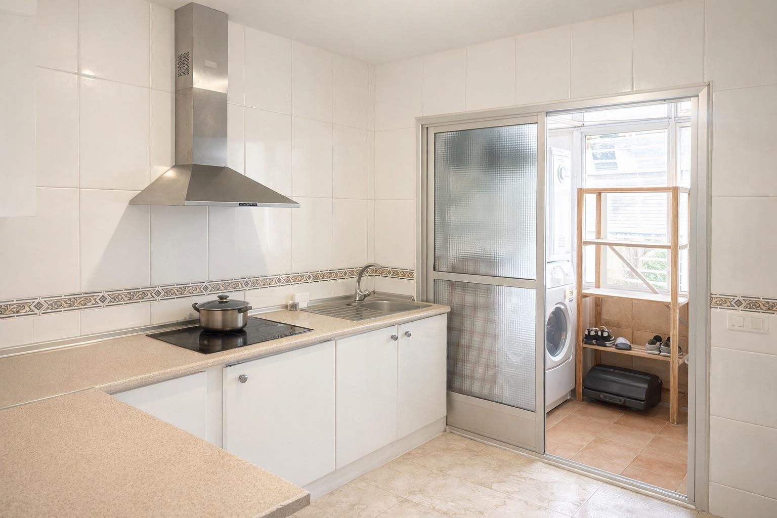 Kitchen of Flat for sale in Cáceres Capital  with Terrace