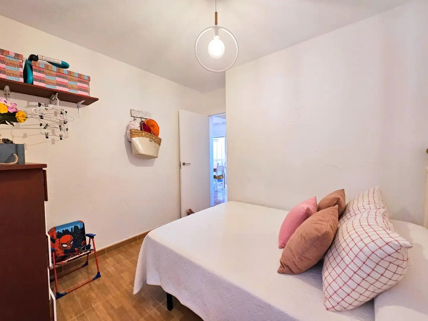 Schlafzimmer von Wohnung zum Verkauf in La Manga del Mar Menor mit Möbliert, Balkon und Alarm