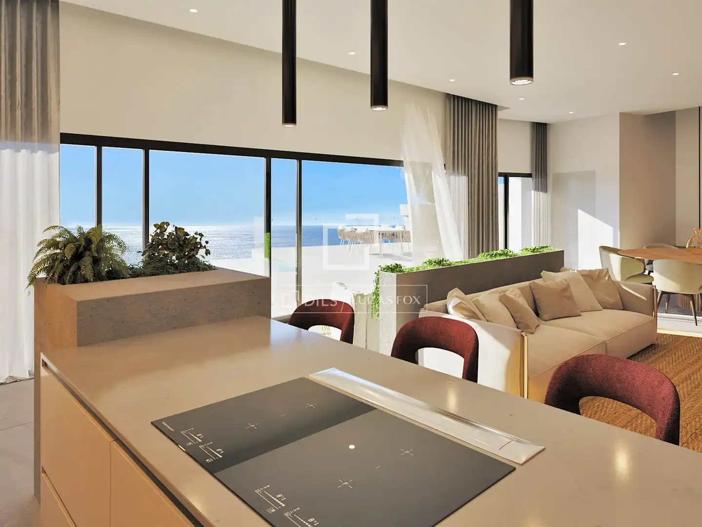 Sala de estar de Casa o chalet en venta en Almuñécar con Aire acondicionado, Calefacción y Jardín privado
