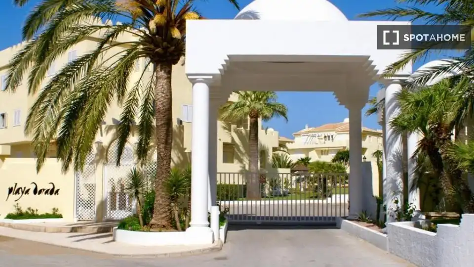 Exterior view of Apartments for share in Dénia  with Air Conditioner, Terrace and Furnished