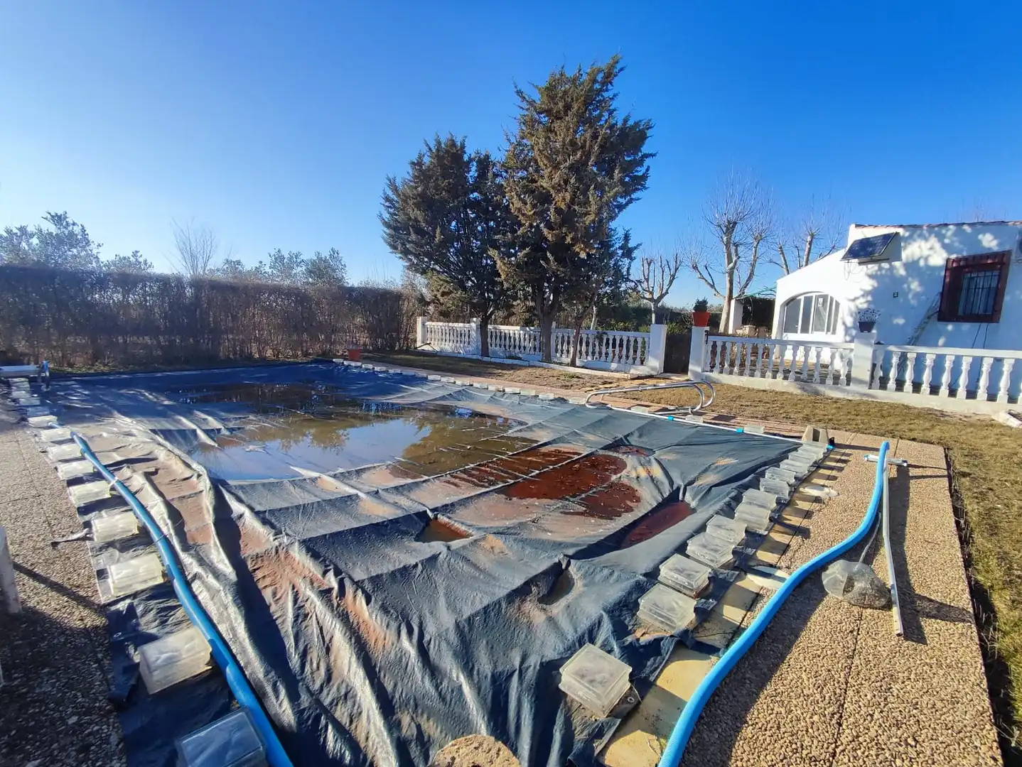 Piscina de Casa o chalet en venta en Manzanares con Aire acondicionado, Jardín privado y Terraza