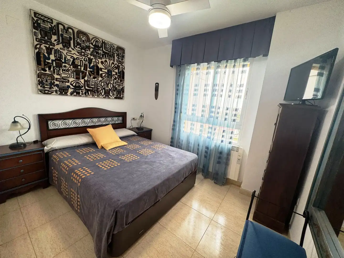 Bedroom of Apartments for rent in El Campello  with Heating, Terrace and Furnished