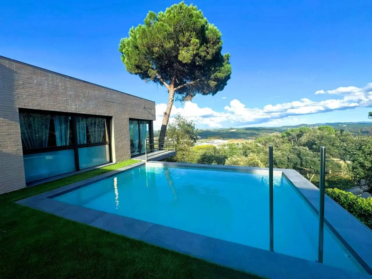 Piscina de Casa o xalet en venda en Fogars de la Selva amb Aire condicionat, Calefacció i Jardí privat