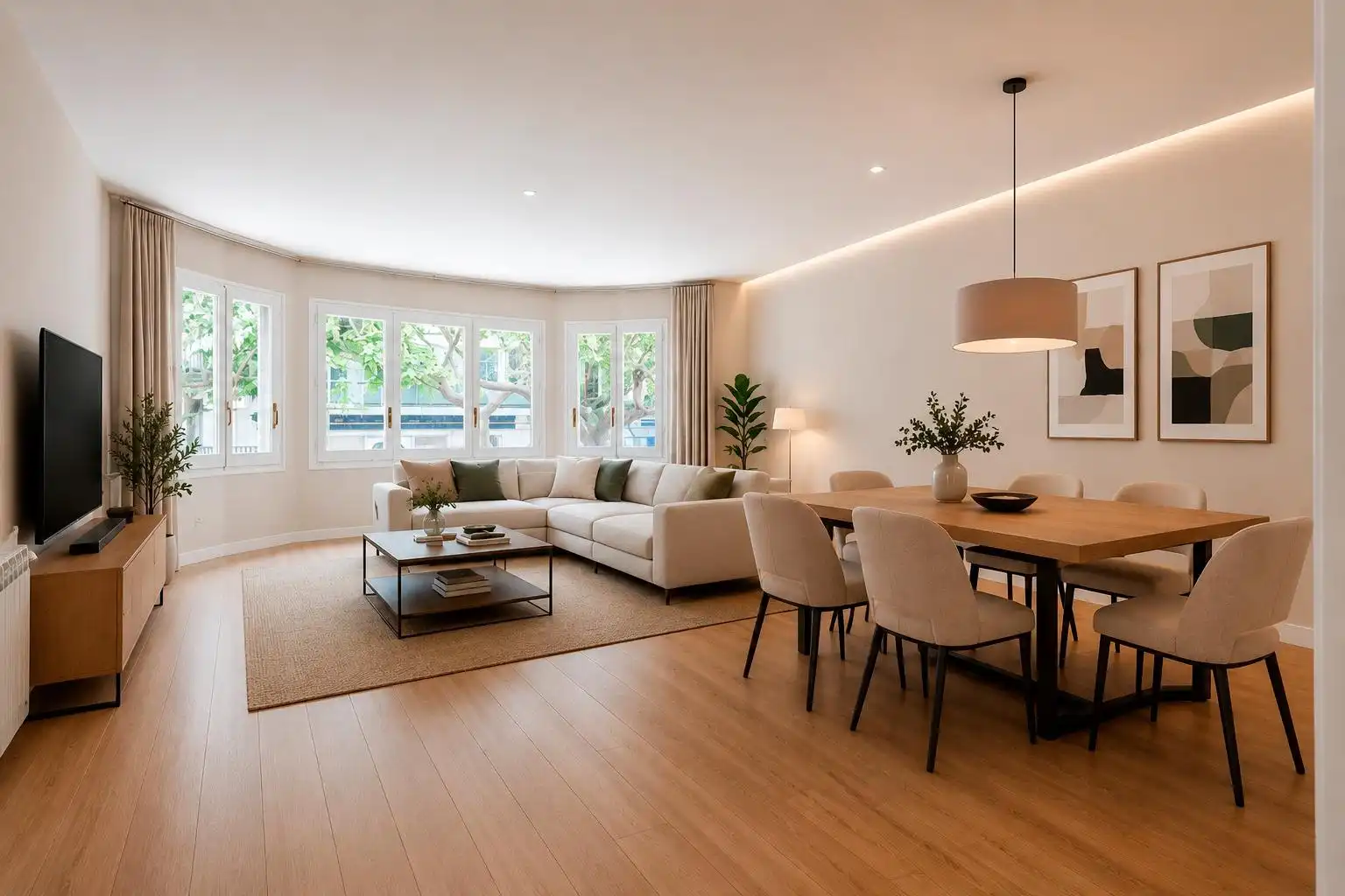 Sala de estar de Piso en venta en Igualada