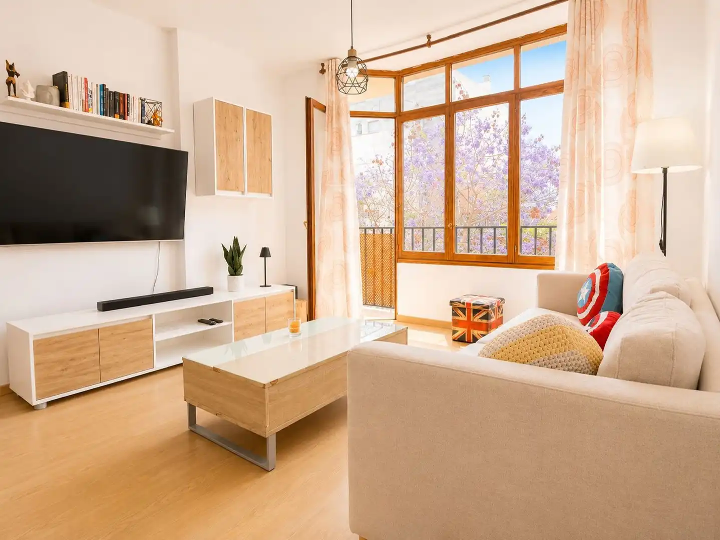 Sala d'estar de Pis en venda en  Palma de Mallorca amb Terrassa