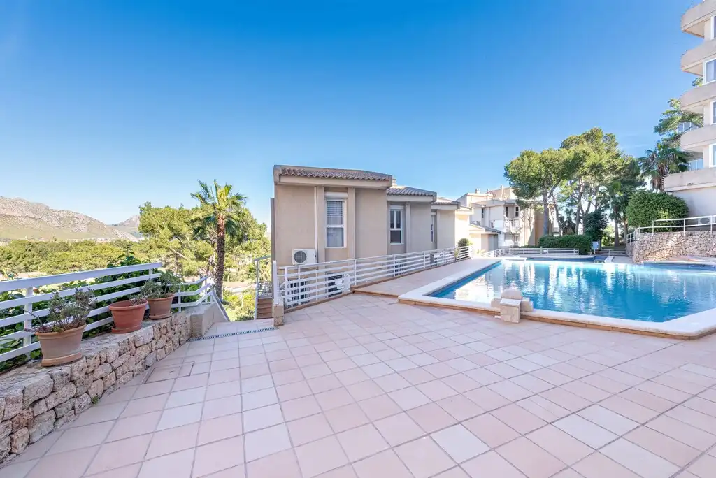 Swimming pool of Duplexes for sale in Pollença  with Air Conditioner, Heating and Terrace