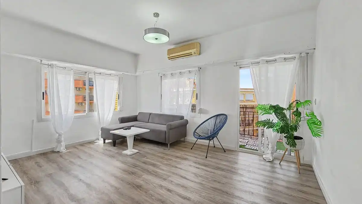 Living room of Flat for sale in Dénia  with Air Conditioner, Heating and Terrace