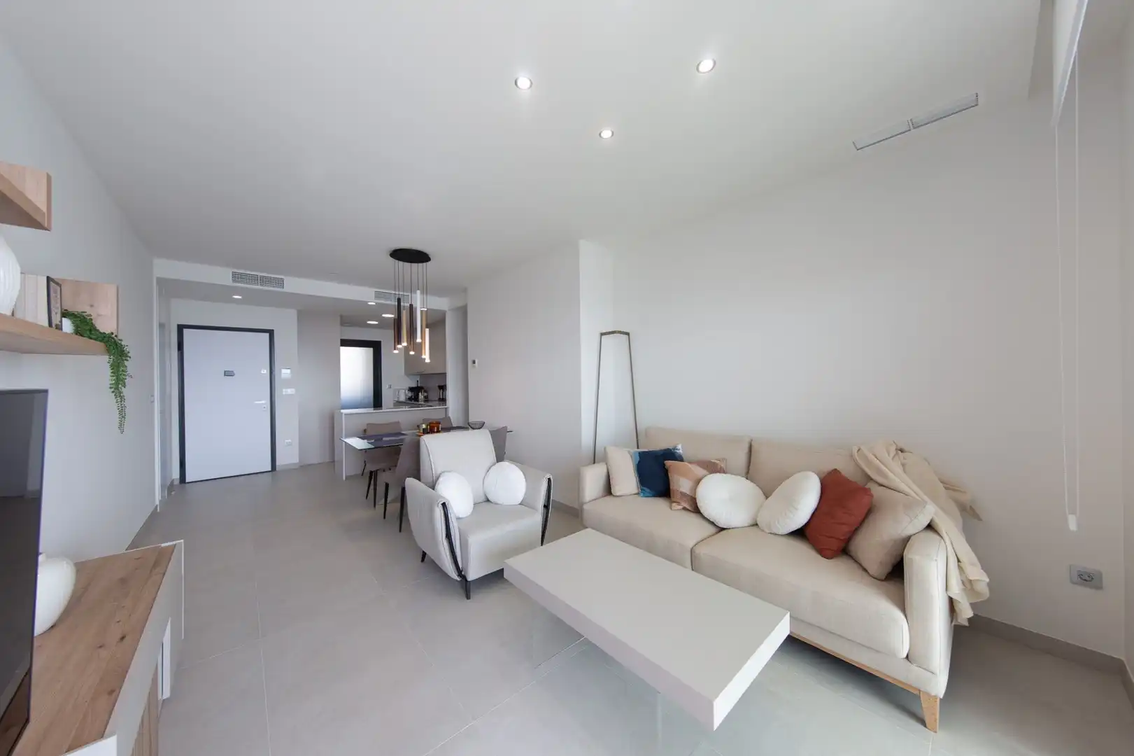 Sala d'estar de Apartament en venda en Benidorm amb Aire condicionat, Calefacció i Terrassa