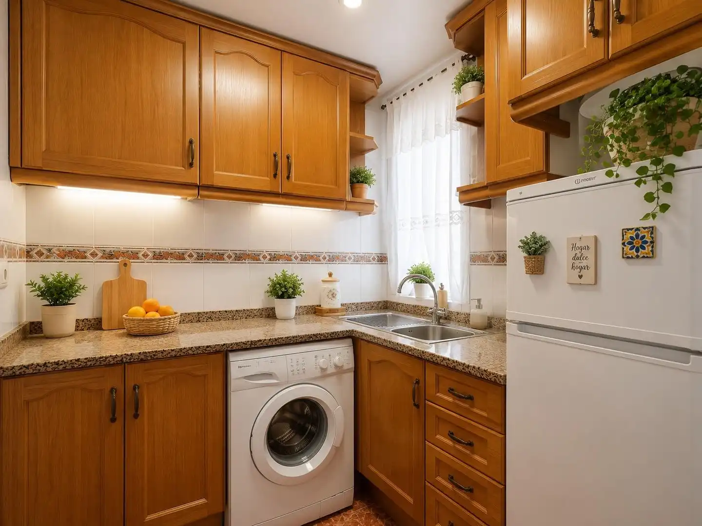 Cocina de Apartamento en venta en Torrevieja con Terraza, Amueblado y Balcón