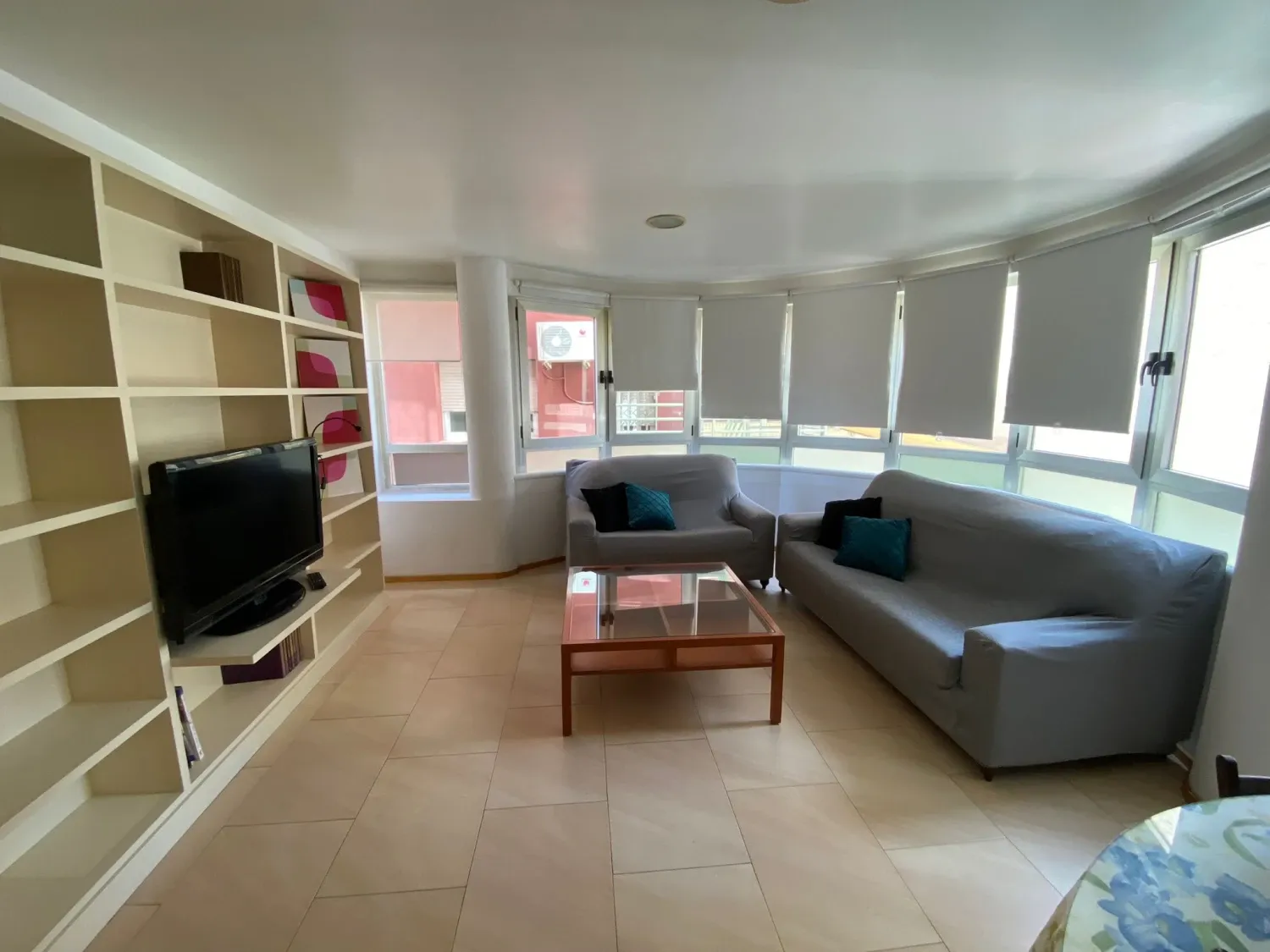 Living room of Apartment to rent in  Murcia Capital  with Air Conditioner, Heating and Furnished