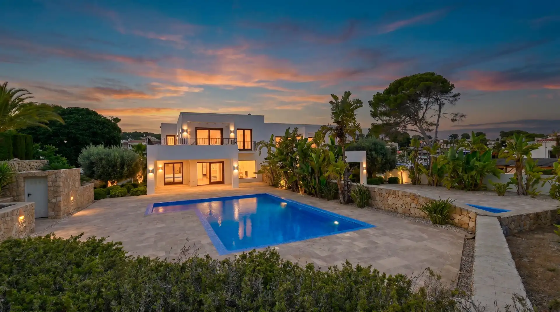 Exterior view of Houses for sale in Moraira  with Private garden, Terrace and Swimming Pool