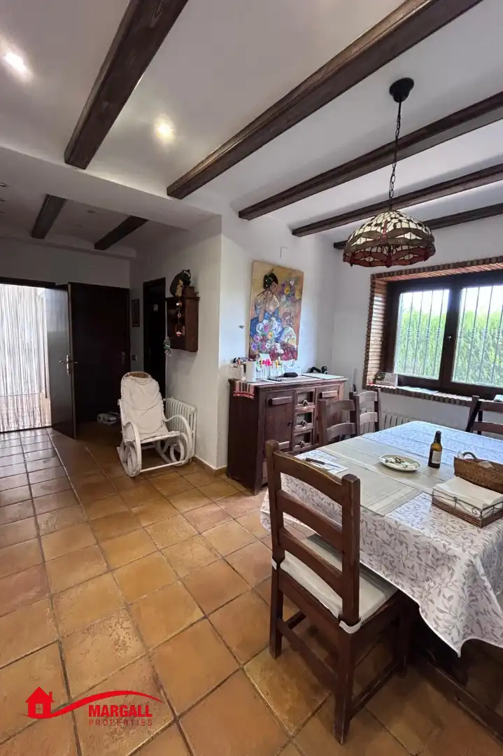 Menjador de Casa o xalet en venda en Alboraya amb Aire condicionat, Calefacció i Jardí privat