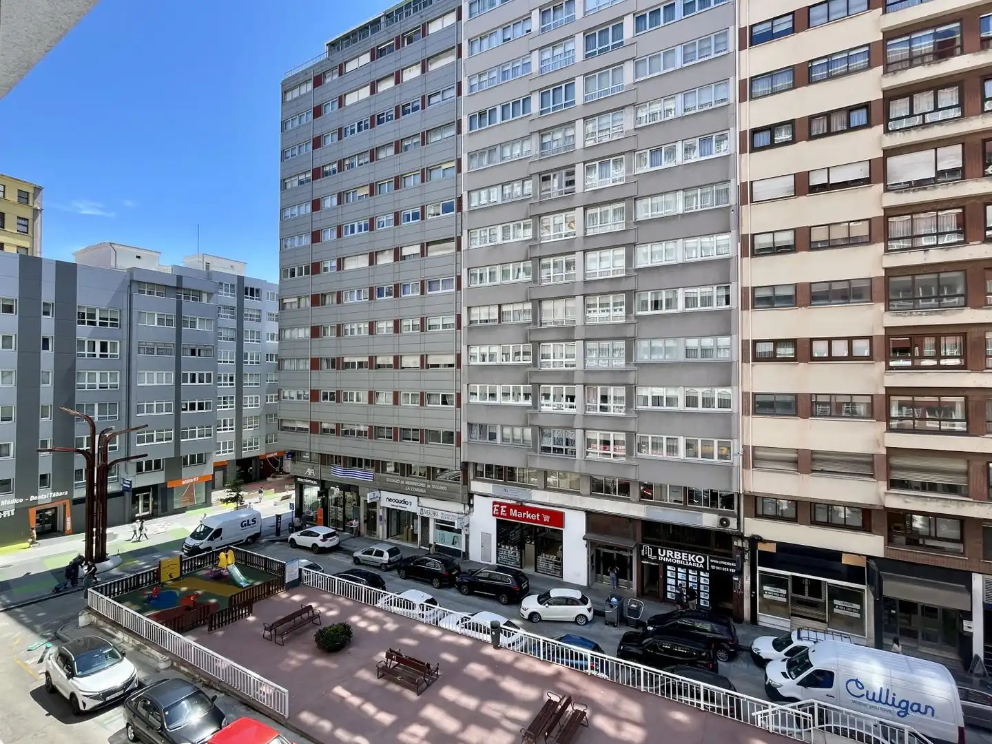 Exterior view of Flat for sale in A Coruña Capital 