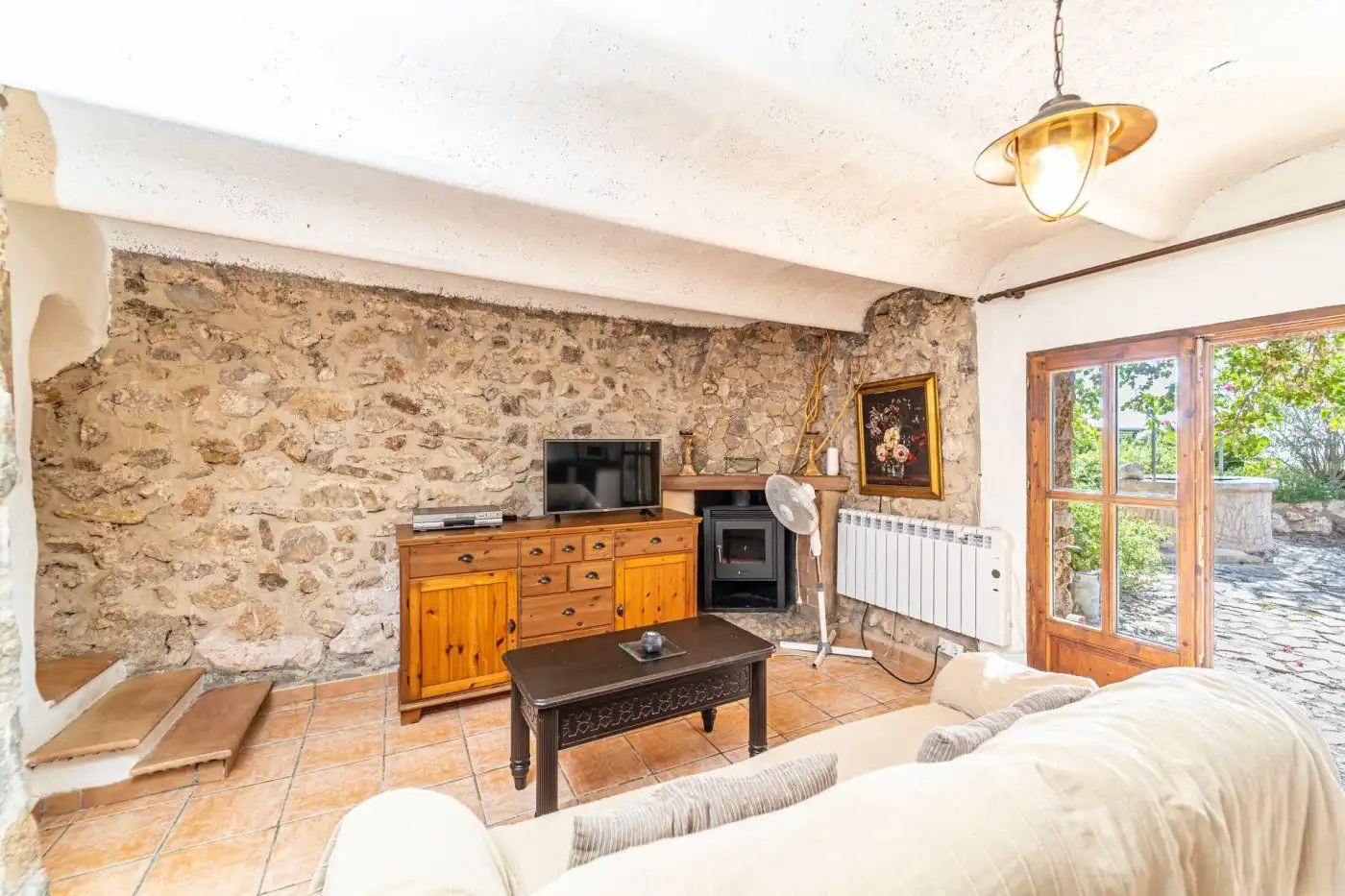 Living room of Houses for sale in Manacor  with Air Conditioner, Private garden and Terrace