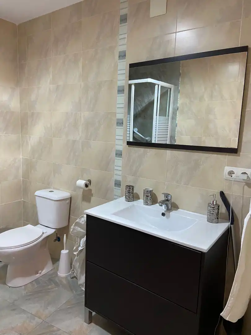Badezimmer von Wohnung zum Verkauf in Sant Joan d'Alacant mit Balkon