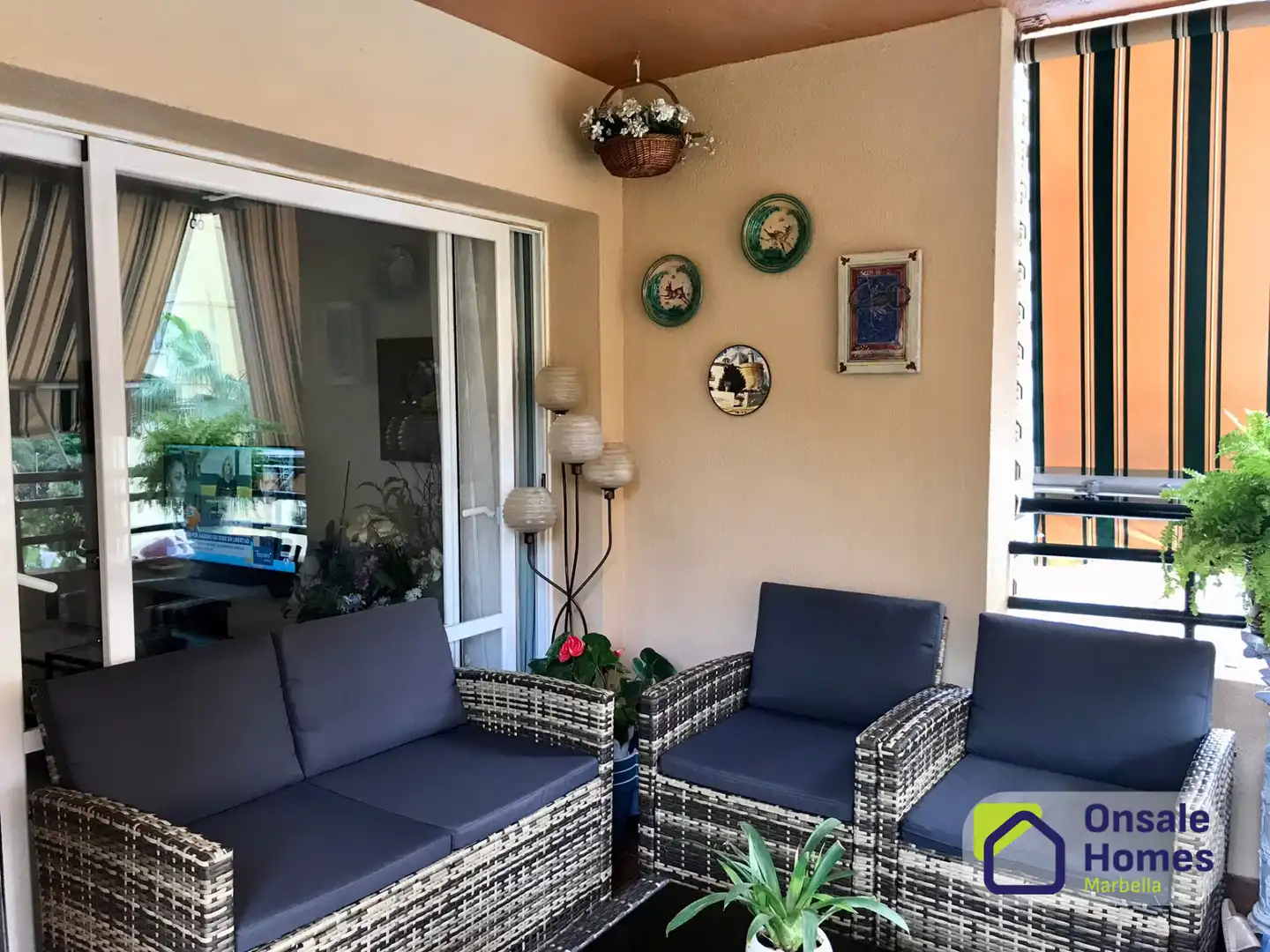 Terraza de Piso en venta en Marbella con Aire acondicionado, Terraza y Trastero