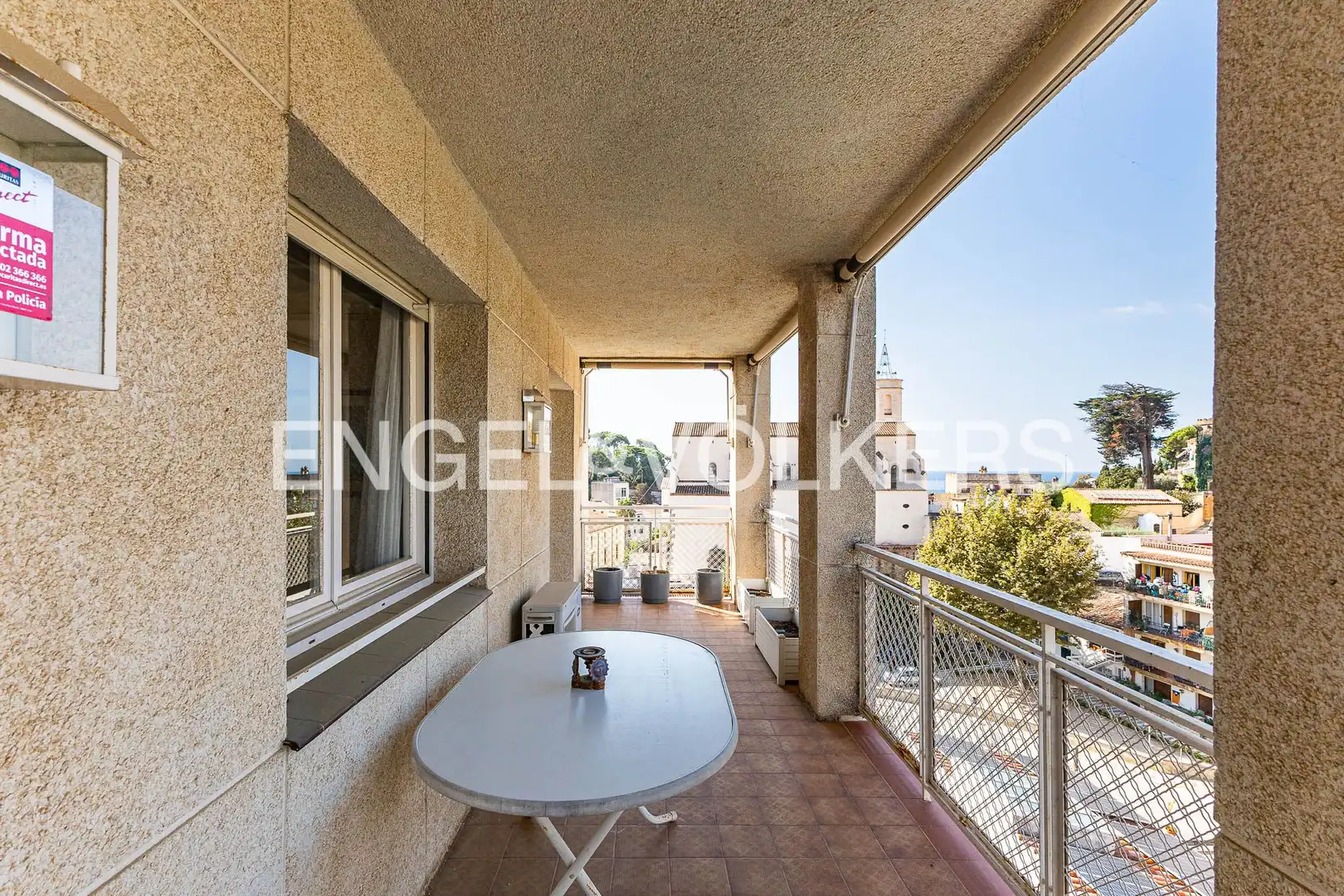 Terrace of Flat for sale in Caldes d'Estrac  with Air Conditioner, Heating and Private garden