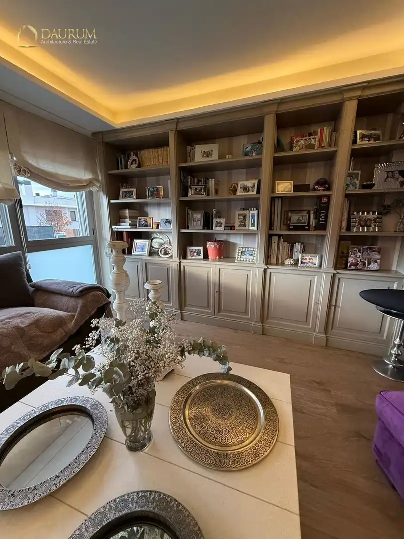 Living room of Detached homes for sale in Boadilla del Monte  with Air Conditioner, Heating and Terrace
